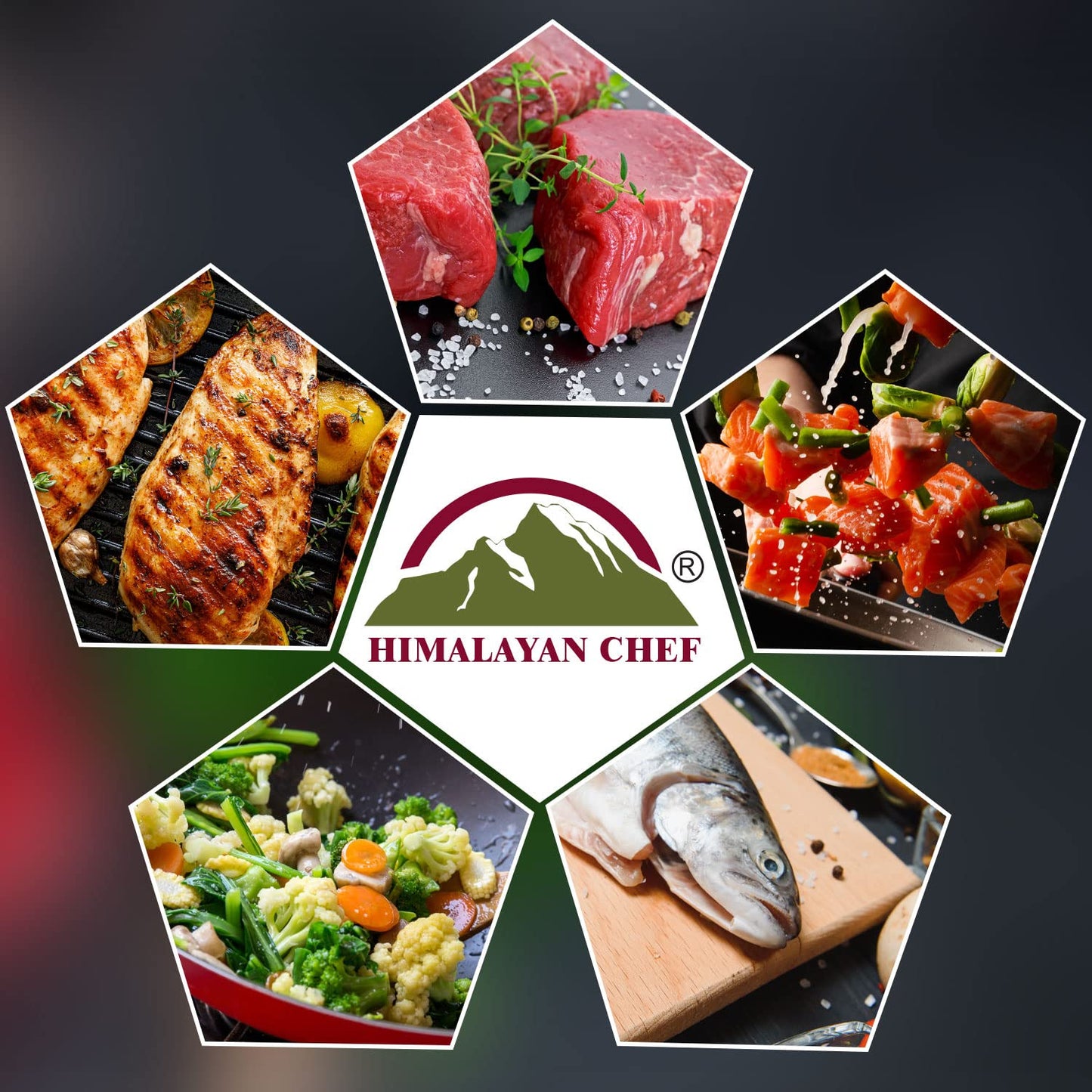 Himlayan Pink Salt, Fine Grain - 6 Lbs (6X1 Pound Bag)