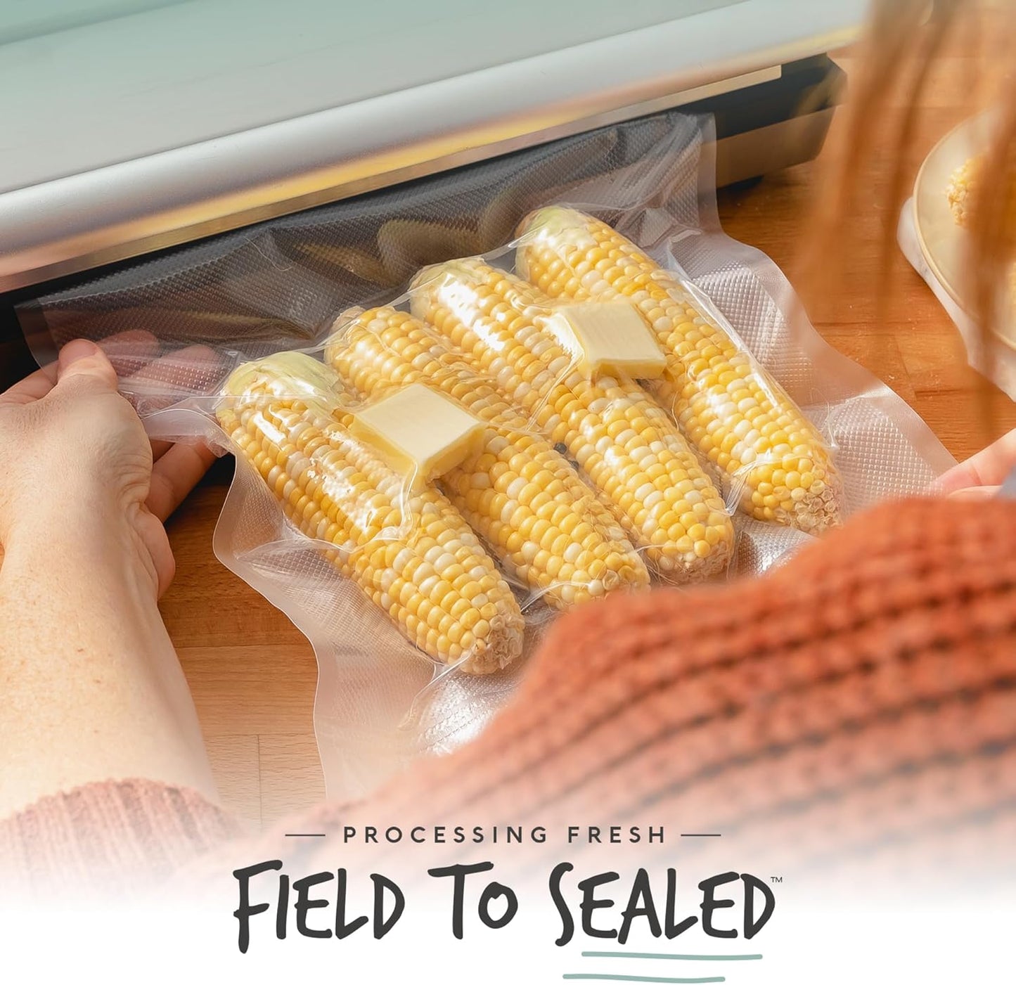 - Vacuum Seal Rolls, Vac Seal Bags for Food Storage, Meal Saver Freezer Vacuum Sealer Bags, Sous Vide Bags Vacuum Sealer, Non-Bpa Vacuum Sealer Bags, 11 Inches by 50 Feet, Pack of 2